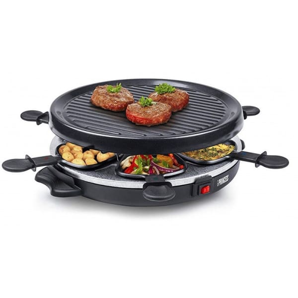Appareil à raclette PRINCESS Gril Party 6 800W noir (162725) Appareil à raclette PRINCESS Gril Party 6 800W noir (162725)